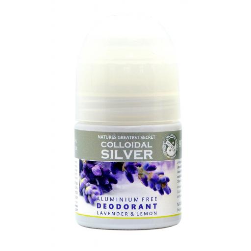 NGS Aluminium Free Antibacterial SILVERGEL DEODORANT (Lavender & Sicilian Lemon Essential Oil) 50mls