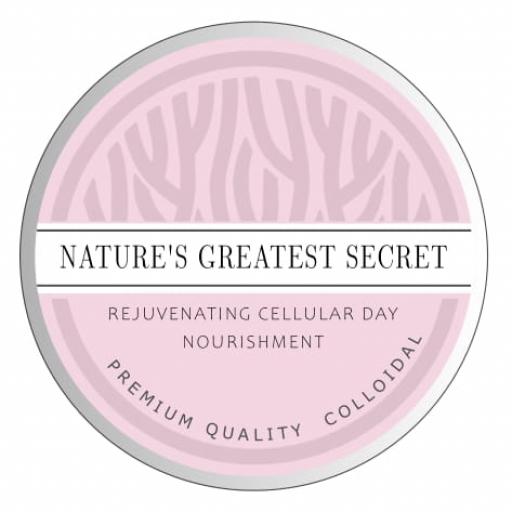 All Natural Colloidal Silver Rejuvenating Antiaging Day Nourishment Cream - 50g