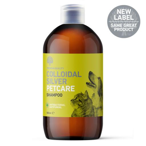 Colloidal Silver Petcare Antibacterial Shampoo – 500ml