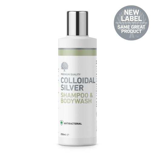 All Natural Colloidal Silver Shampoo & Bodywash – 250ml