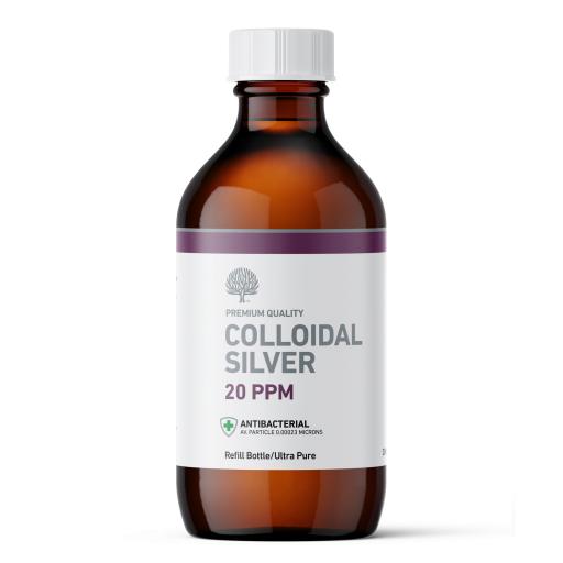 NGS 20ppm Colloidal Silver 300ml Bottle | Optimised Energetics