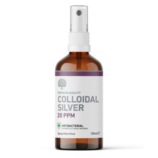 Colloidal Silver 20ppm Spray – 100ml