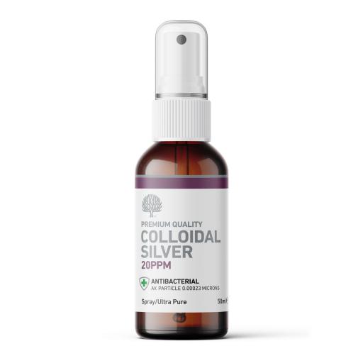 Colloidal Silver 20ppm Spray – 50ml