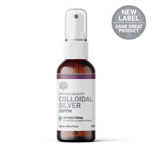Colloidal Silver 20ppm Spray – 50ml