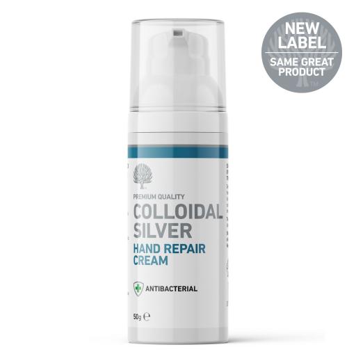 All Natural Colloidal Silver Hand Repair Cream - 50g