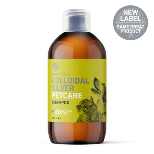 Colloidal Silver Petcare Antibacterial Shampoo – 250ml